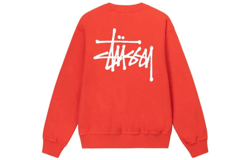 Stussy Basic Stssy Pigment Dyed Crew Logo