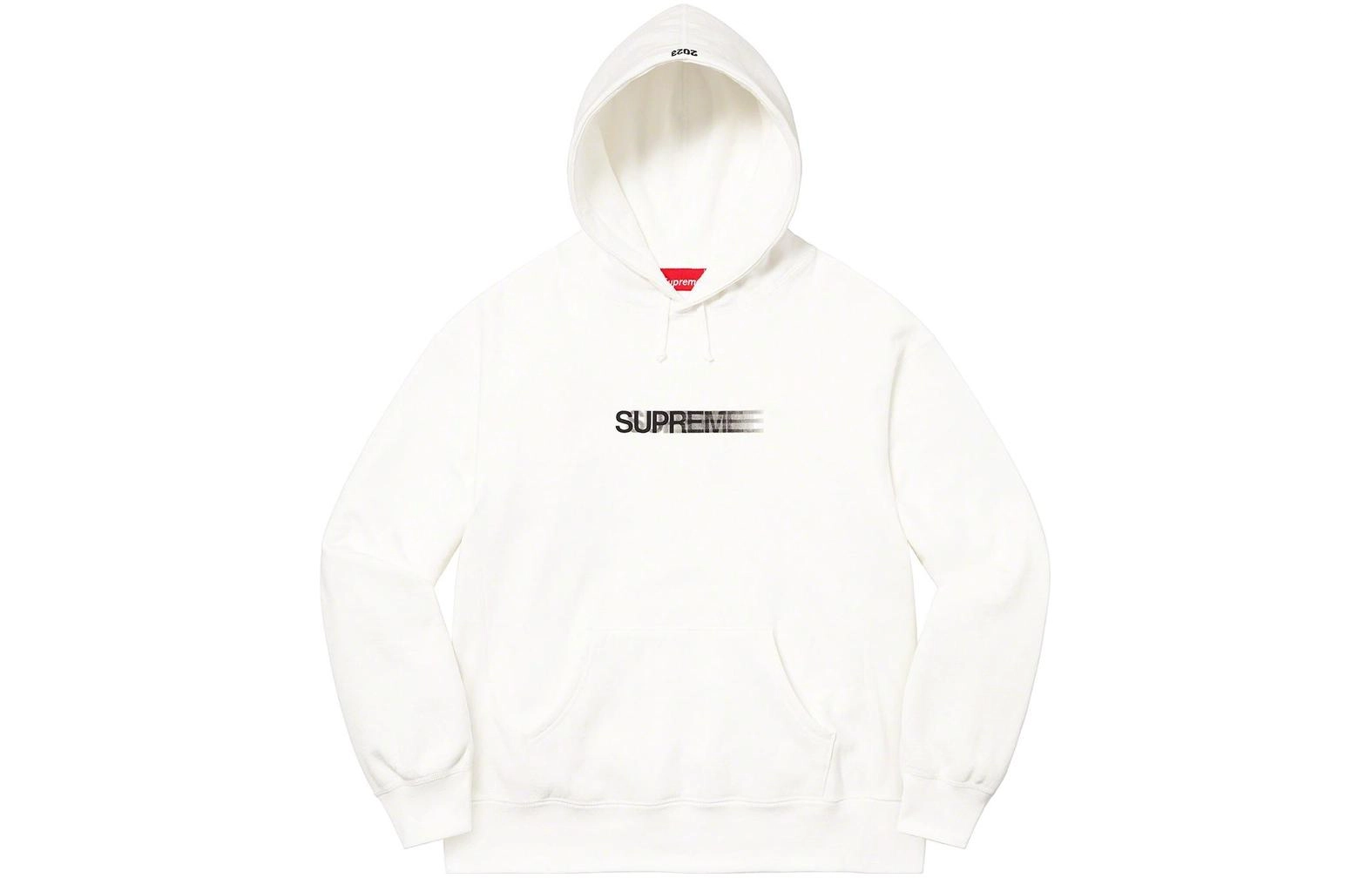 Supreme SS23 Week 1 Motion Logo Hooded Sweatshirt Logo