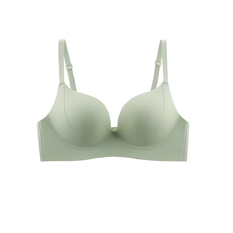 黛尔佳人 小胸聚拢显大舒适无钢圈收副乳防下垂软支撑文胸 女款