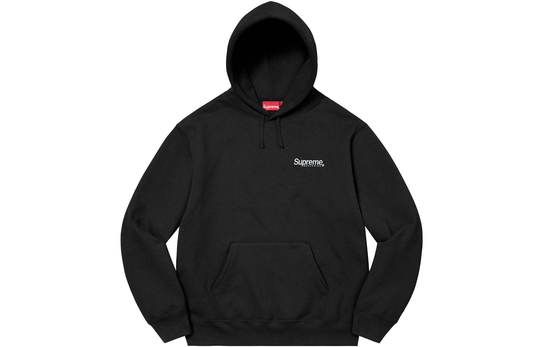 Supreme SS23 Week 4 WORLDWIDE HOODED SWEATSHIRT Logo