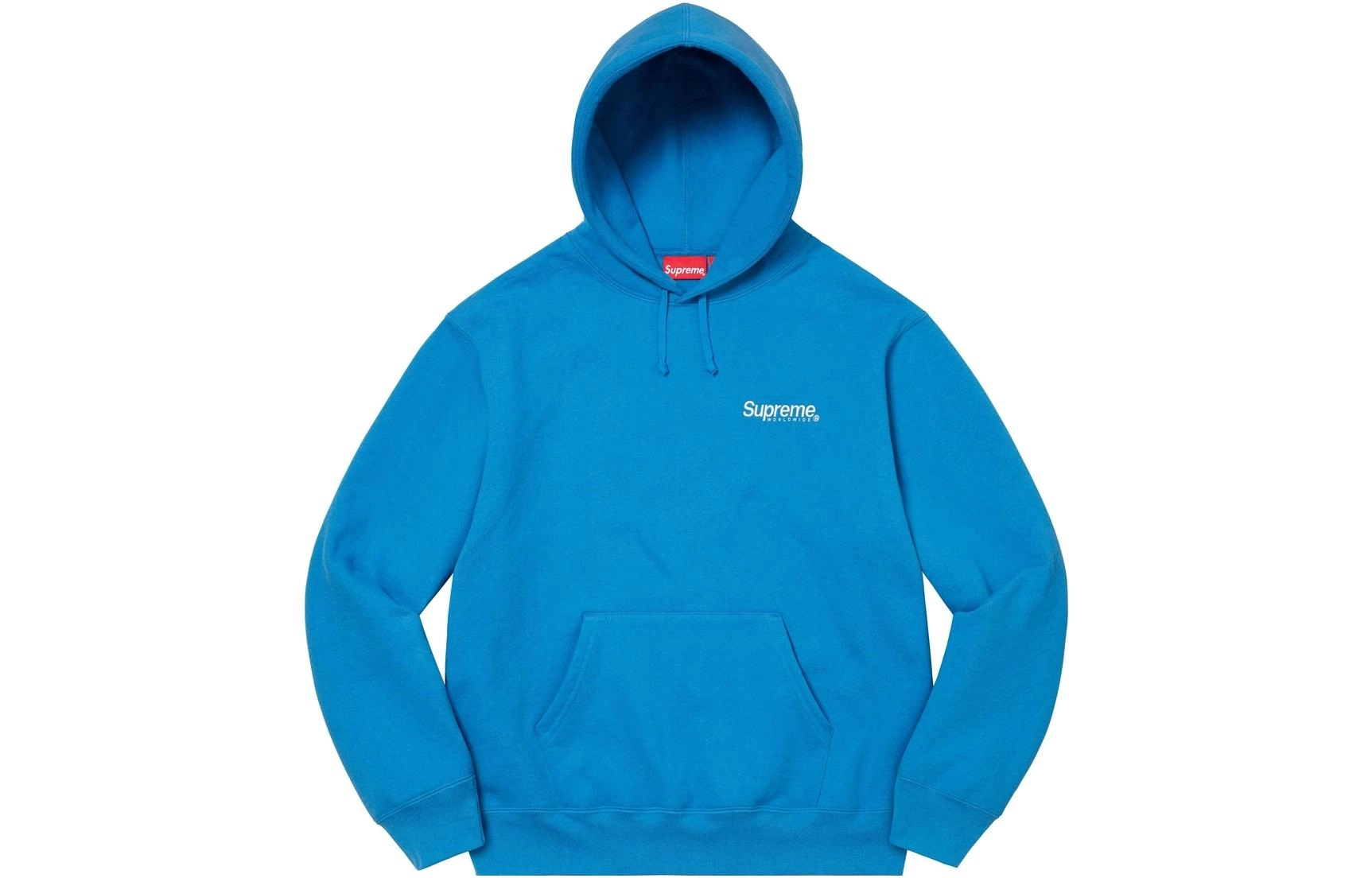 Supreme SS23 Week 4 WORLDWIDE HOODED SWEATSHIRT Logo