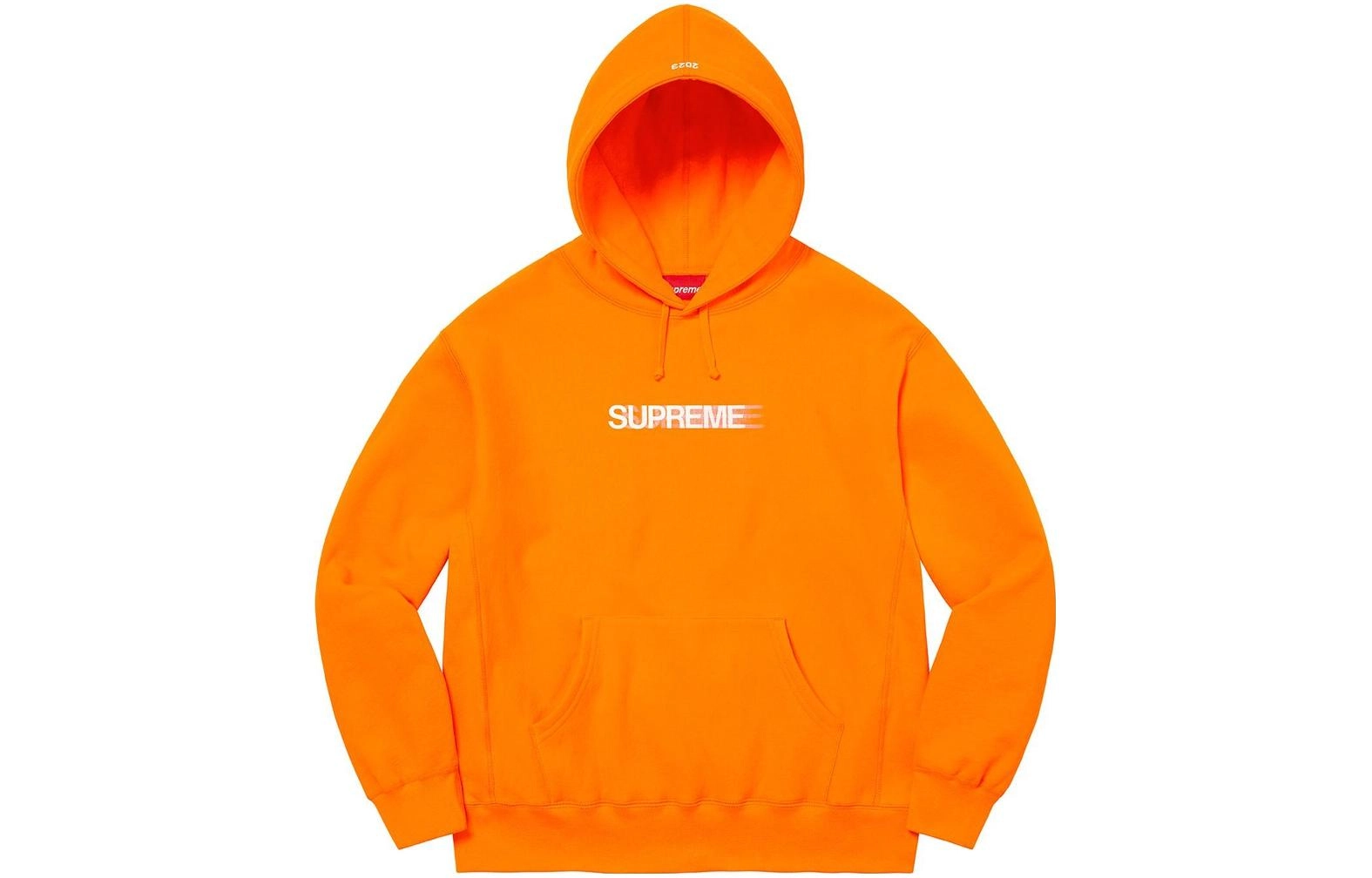 Supreme SS23 Week 1 Motion Logo Hooded Sweatshirt Logo