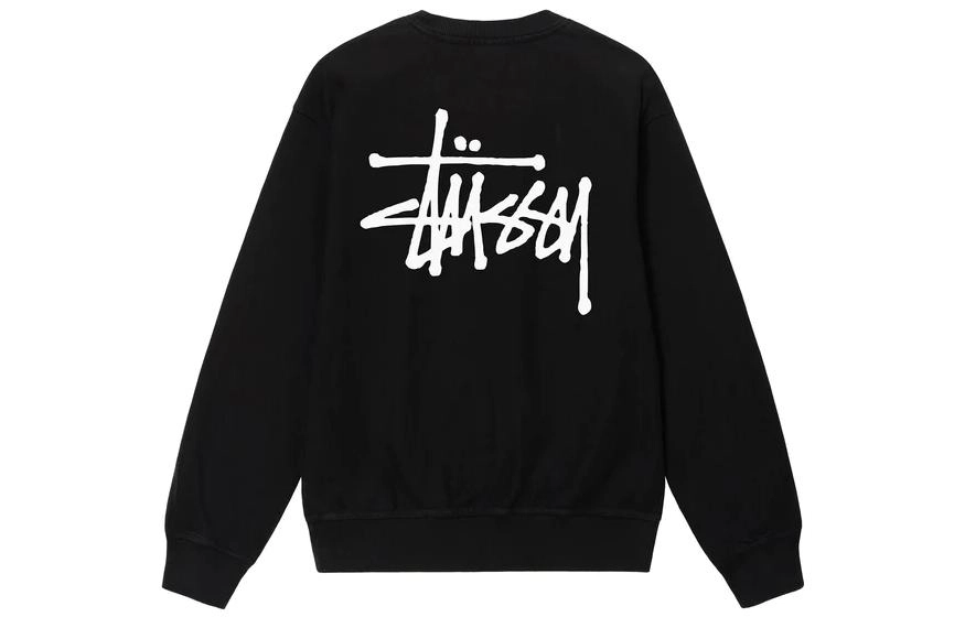 Stussy Basic Stssy Pigment Dyed Crew Logo