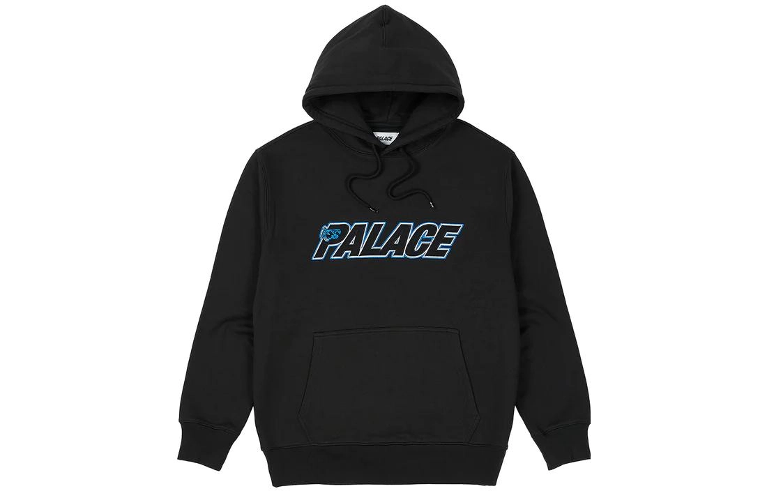 PALACE SS23 Panther Hood Black Logo