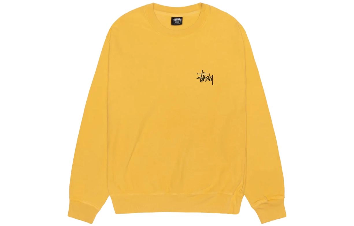 Stussy Basic Stssy Pigment Dyed Crew Logo