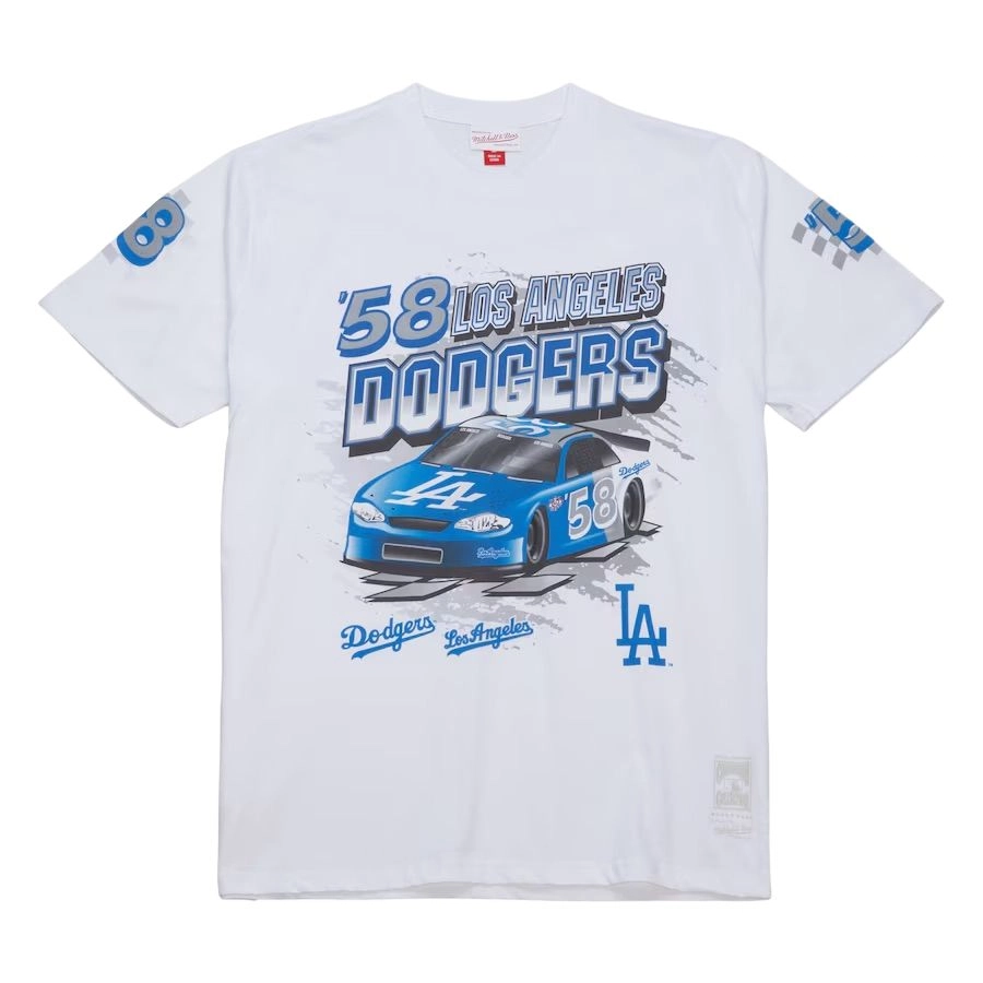 Mitchell Ness x MLB Los Angeles Dodgers Speedway T