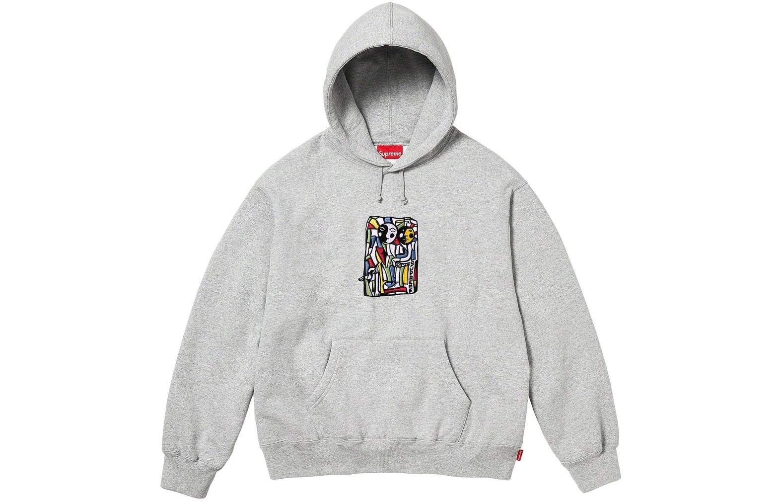 Supreme FW23 WEEK7 NEIL BLENDER MOSAIC HOODED SWEATSHIRT