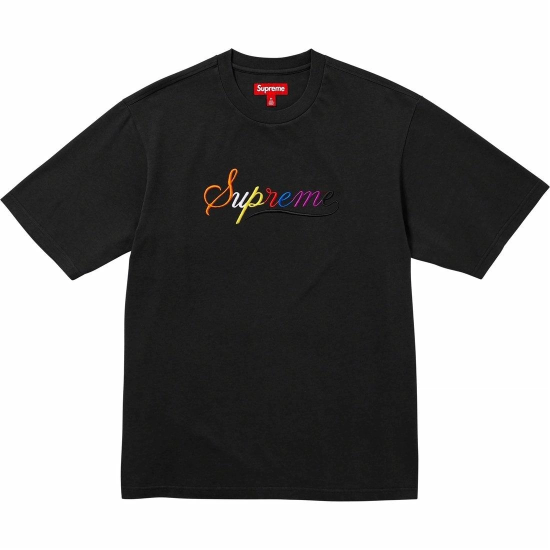 Supreme FW24 WEEK5 Cursive SS Top logoT