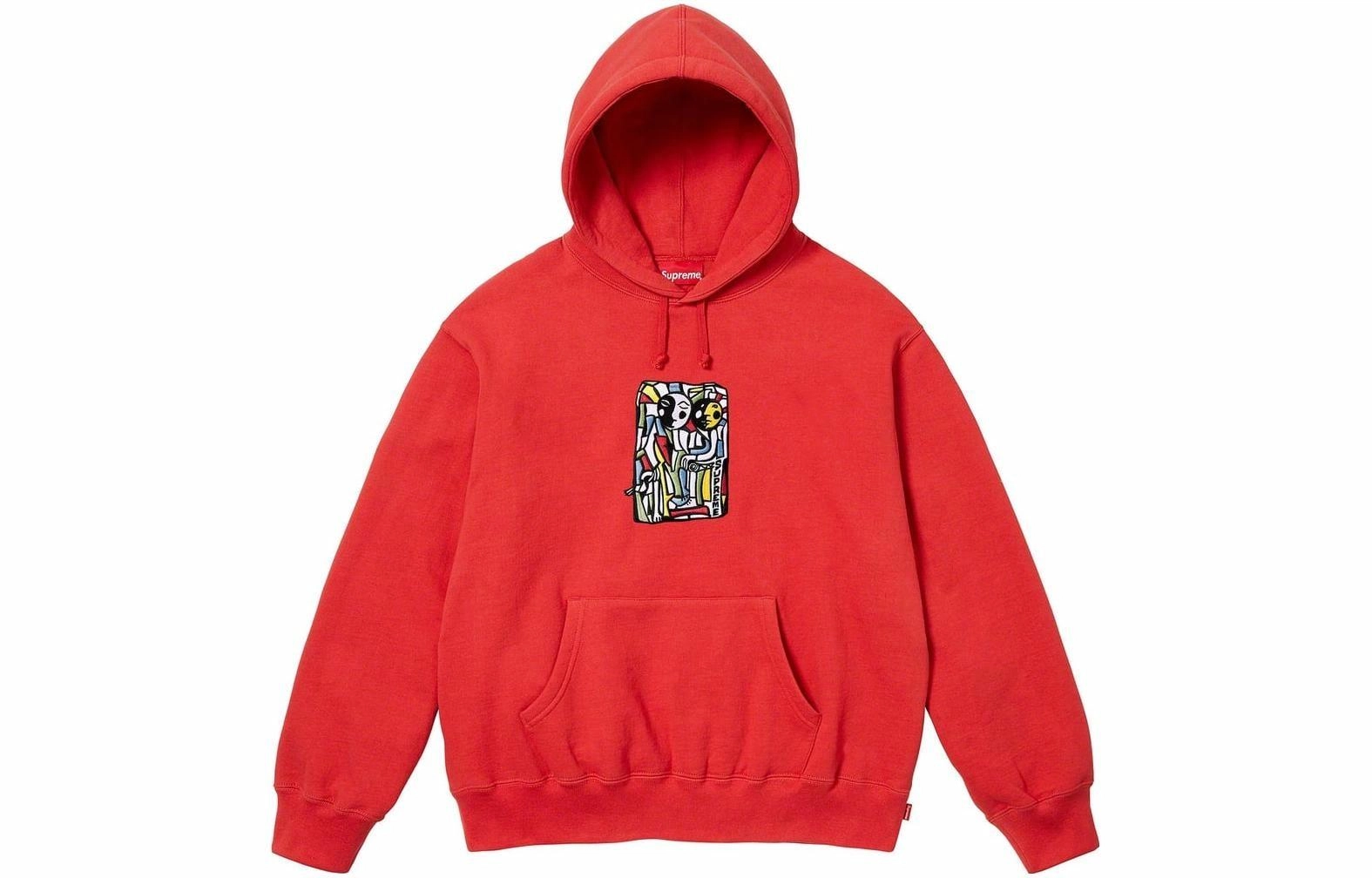 Supreme FW23 WEEK7 NEIL BLENDER MOSAIC HOODED SWEATSHIRT