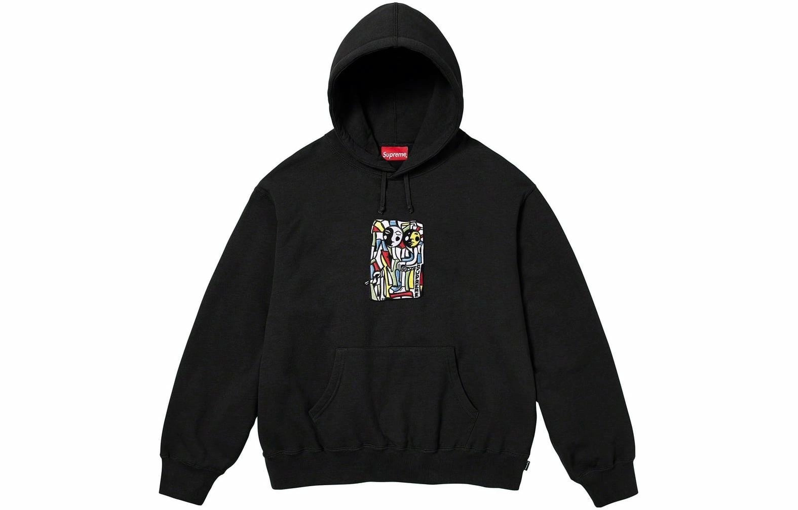 Supreme FW23 WEEK7 NEIL BLENDER MOSAIC HOODED SWEATSHIRT