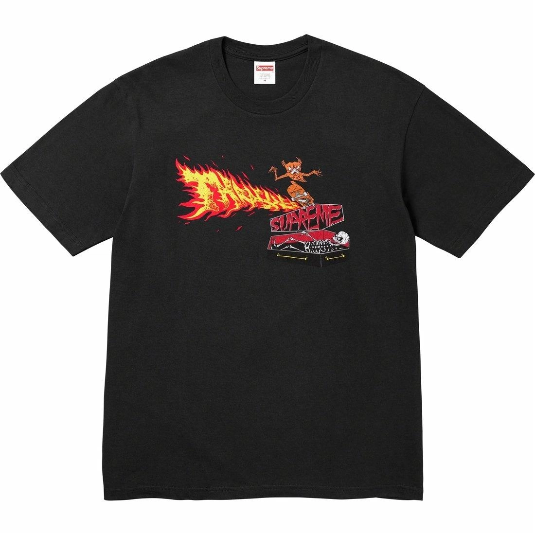 Supreme x THRASHER FW24 WEEK6 Back Tail Tee logoT