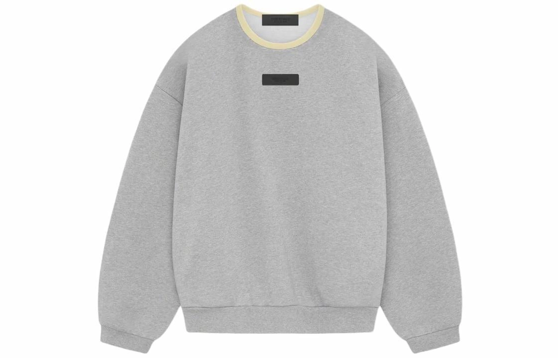 Fear of God Essentials SS24 drop2 Crewneck Sweatshirt Light Heather Grey