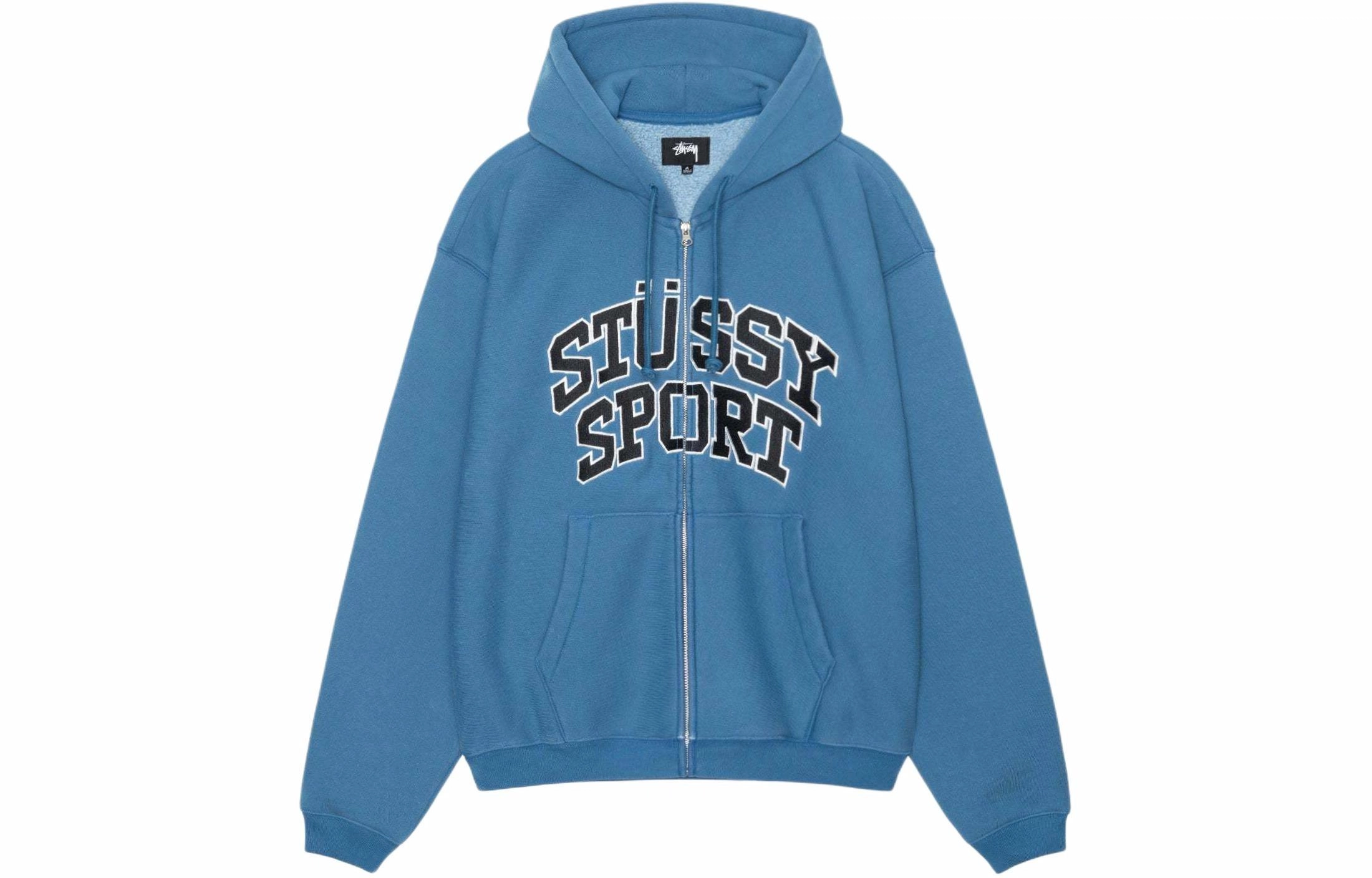 Stussy SS24 SPORT ZIP HOODIE logo