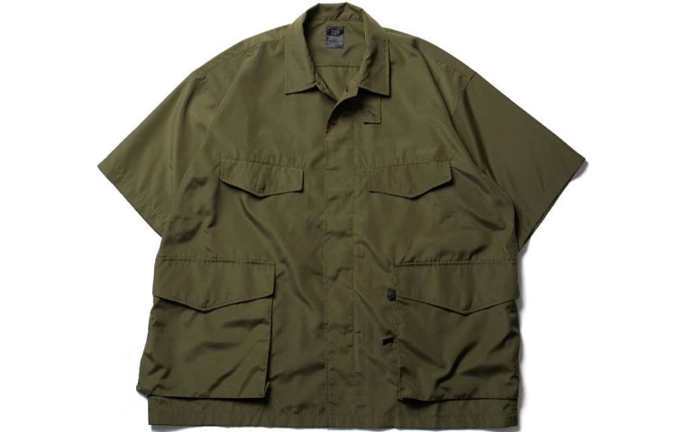 DAIWA PIER39 Tech French Mil Field Shirts SS