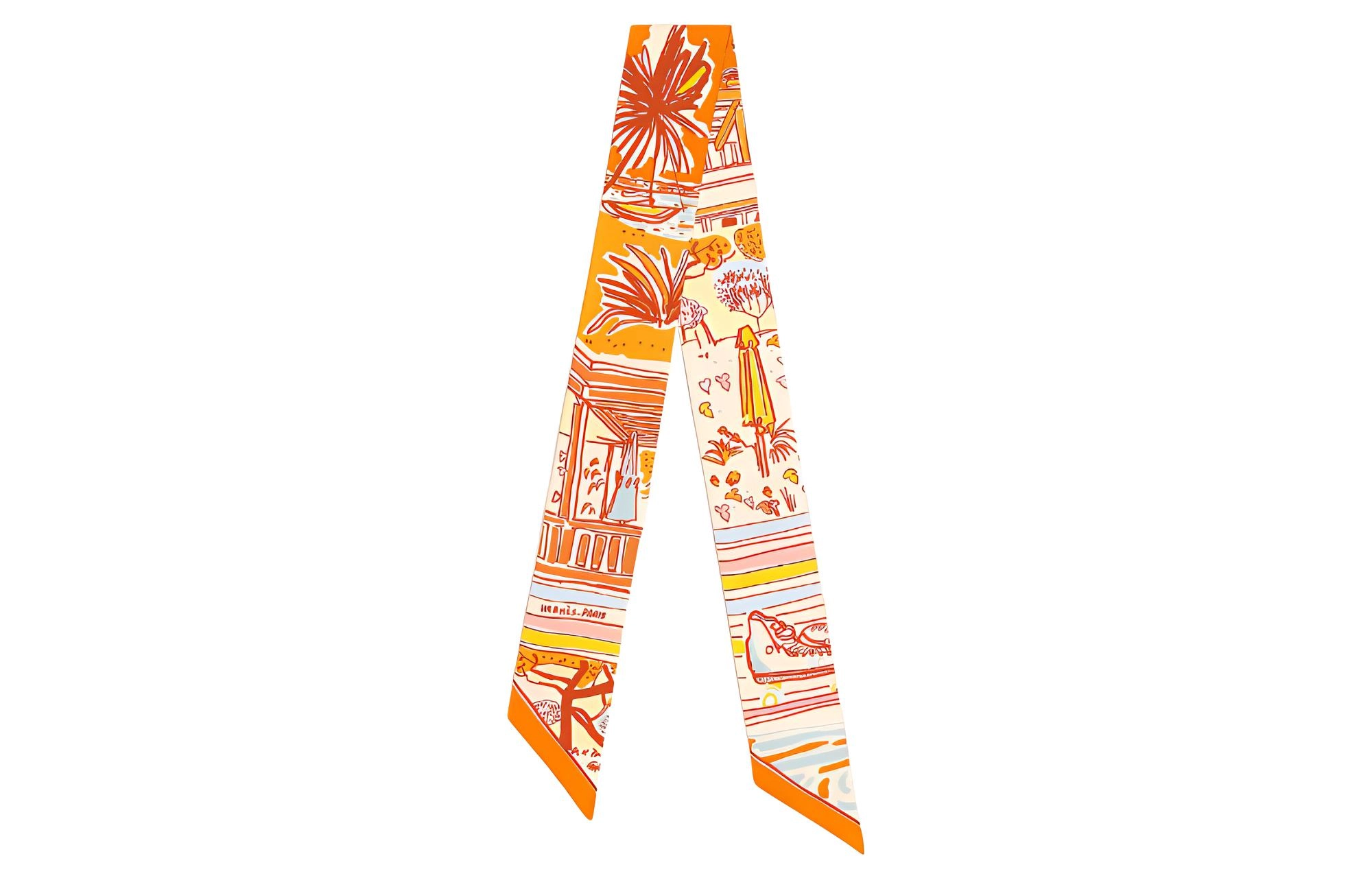 HERMES Rayures d'Ete Twilly
