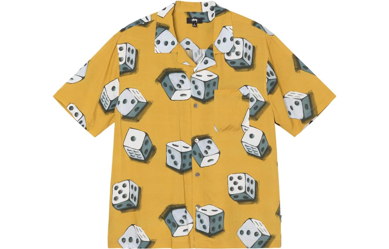 Stussy SS22 Dice Pattern Shirt