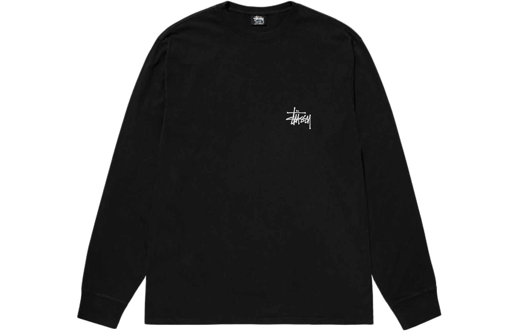 Stussy Basic Ls Tee Pigment Dyed