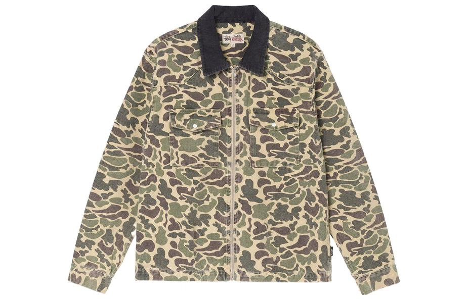 Stussy SS22 Washed Canvas Work Shirt