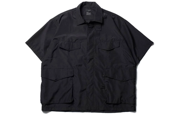 DAIWA PIER39 Tech French Mil Field Shirts SS