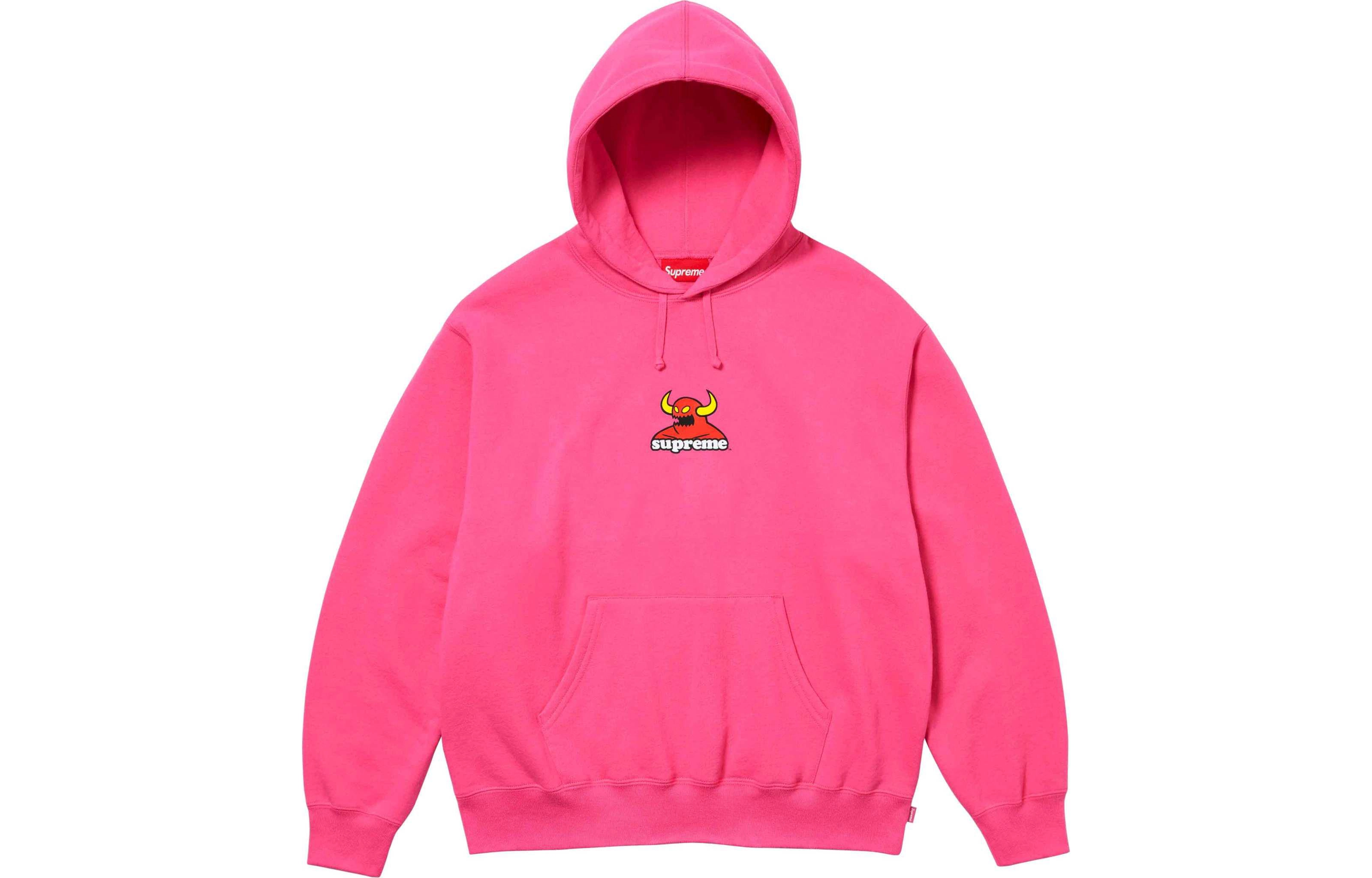 Supreme x toy machine SS24 Week4 HOODED SWEATSHIRT