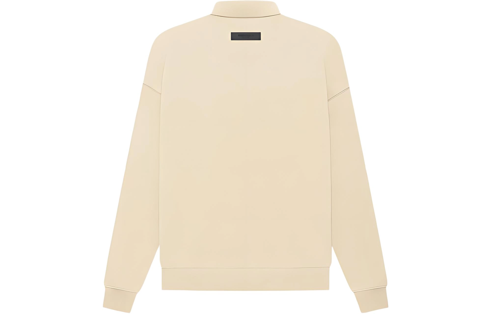 Fear of God Essentials FW22 Womens LS Polo Egg shell Polo