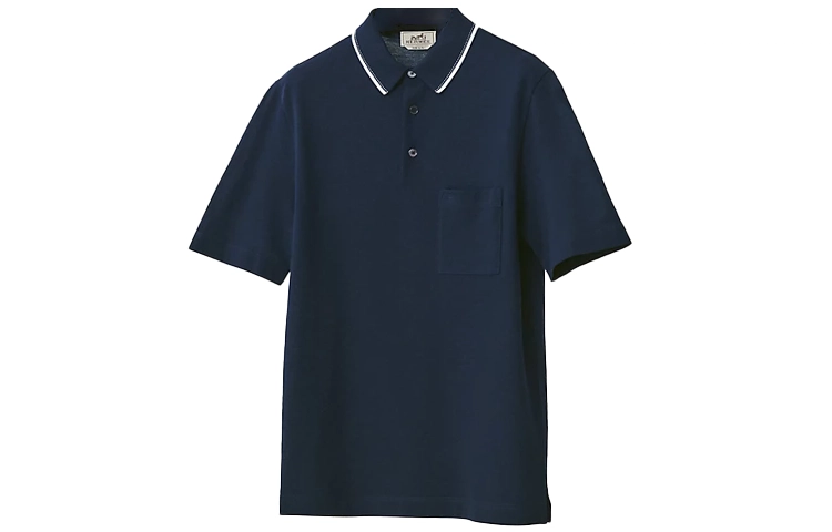 HERMES SS22 Piqures Sellier Polo