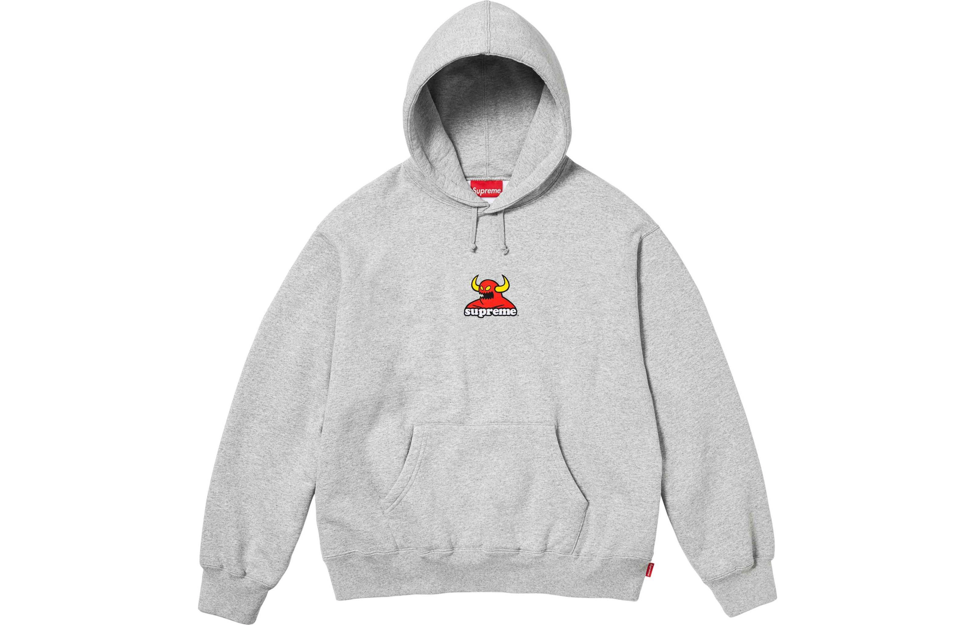 Supreme x toy machine SS24 Week4 HOODED SWEATSHIRT