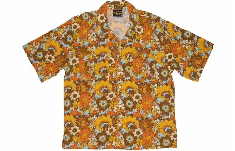 Drew House FW21 Rayon Camp Ss Shirt Vintage Floral