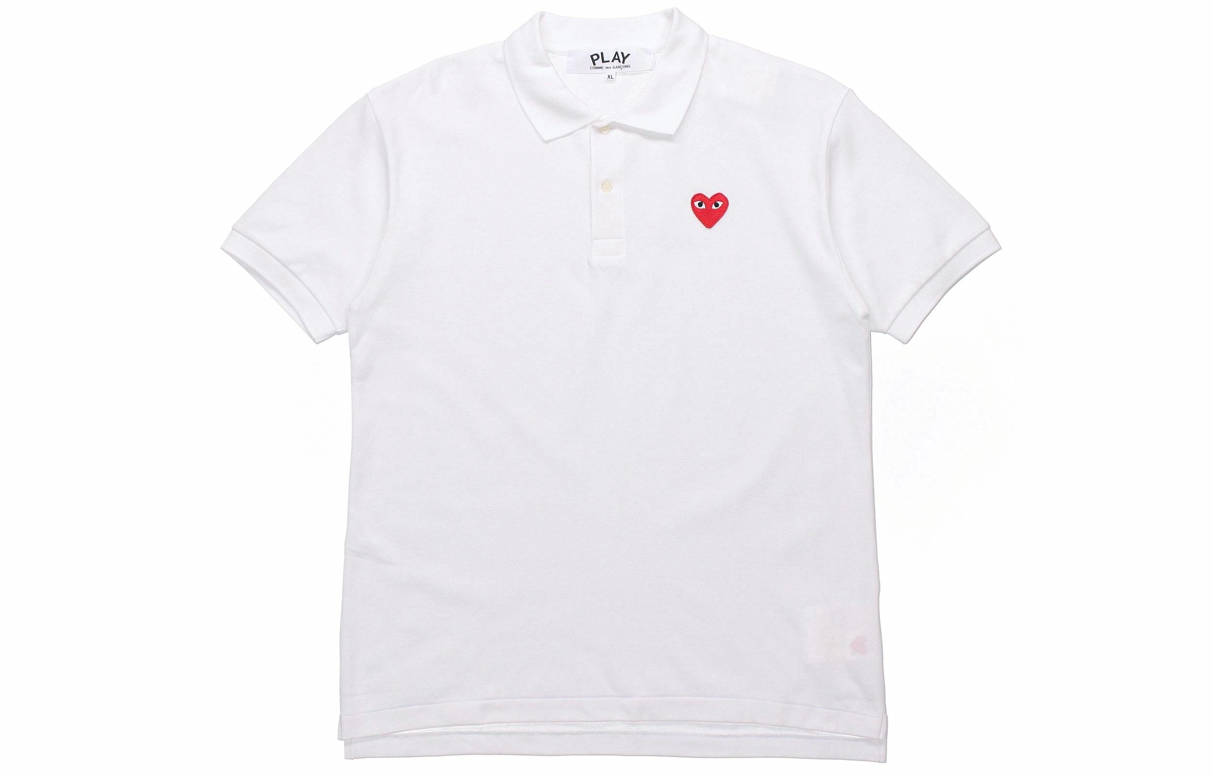 CDG Play Heart polo