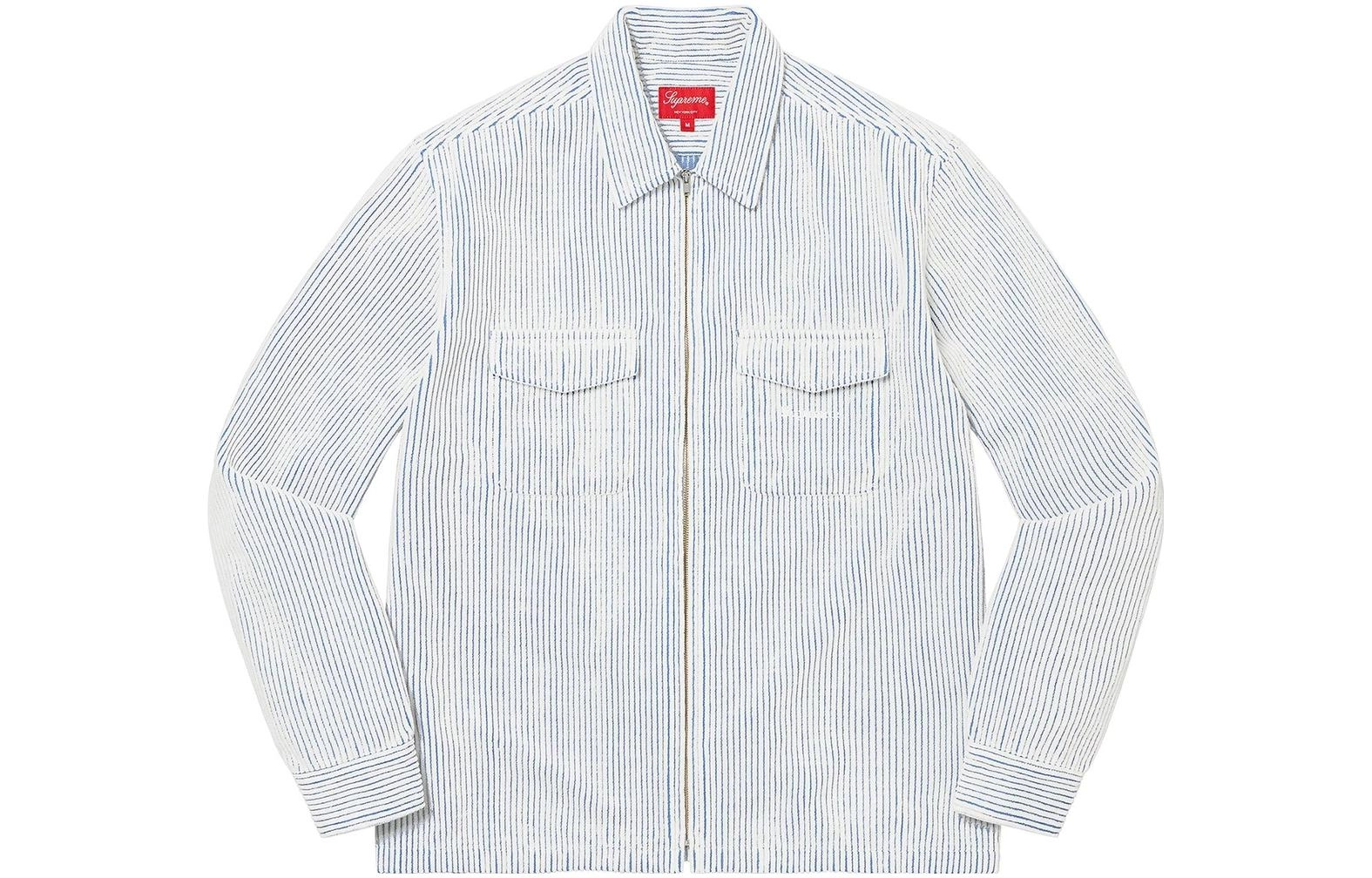 Supreme SS23 Week 2 2-TONE CORDUROY ZIP UP SHIRT