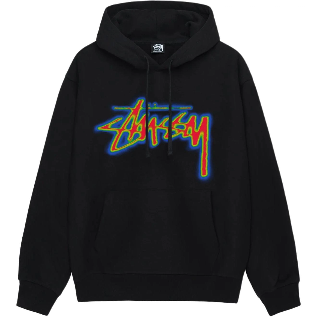 Stussy SS24 THERMAL STOCK HOODIE Logo