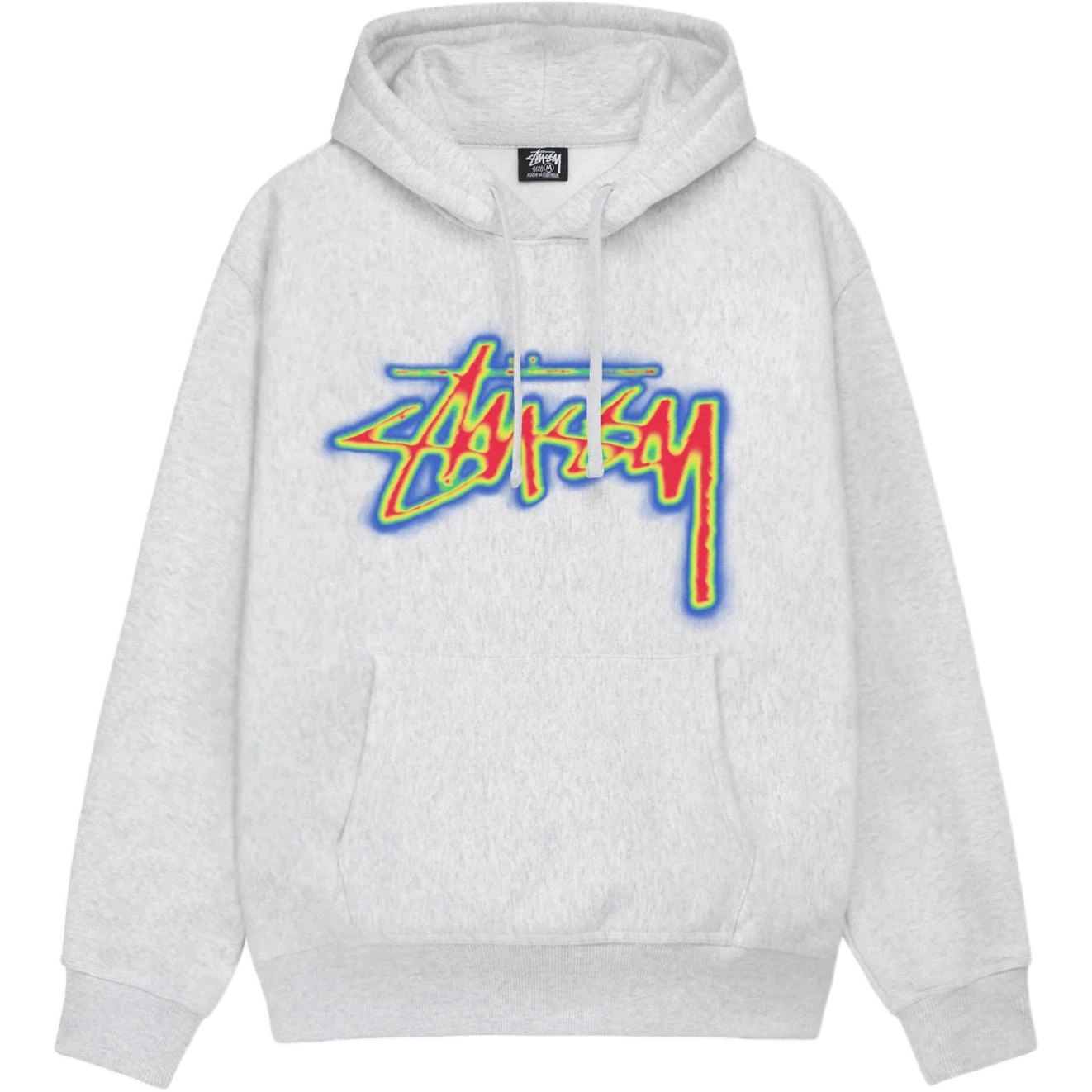 Stussy SS24 THERMAL STOCK HOODIE Logo