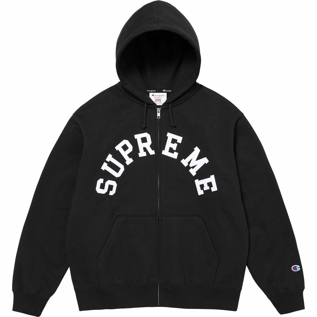 Supreme x Champion SS24 WEEK12 ZIP UP HOODED SWEATSHIRT
