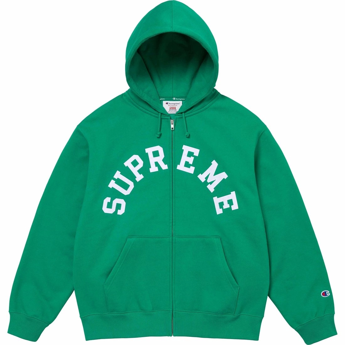 Supreme x Champion SS24 WEEK12 ZIP UP HOODED SWEATSHIRT