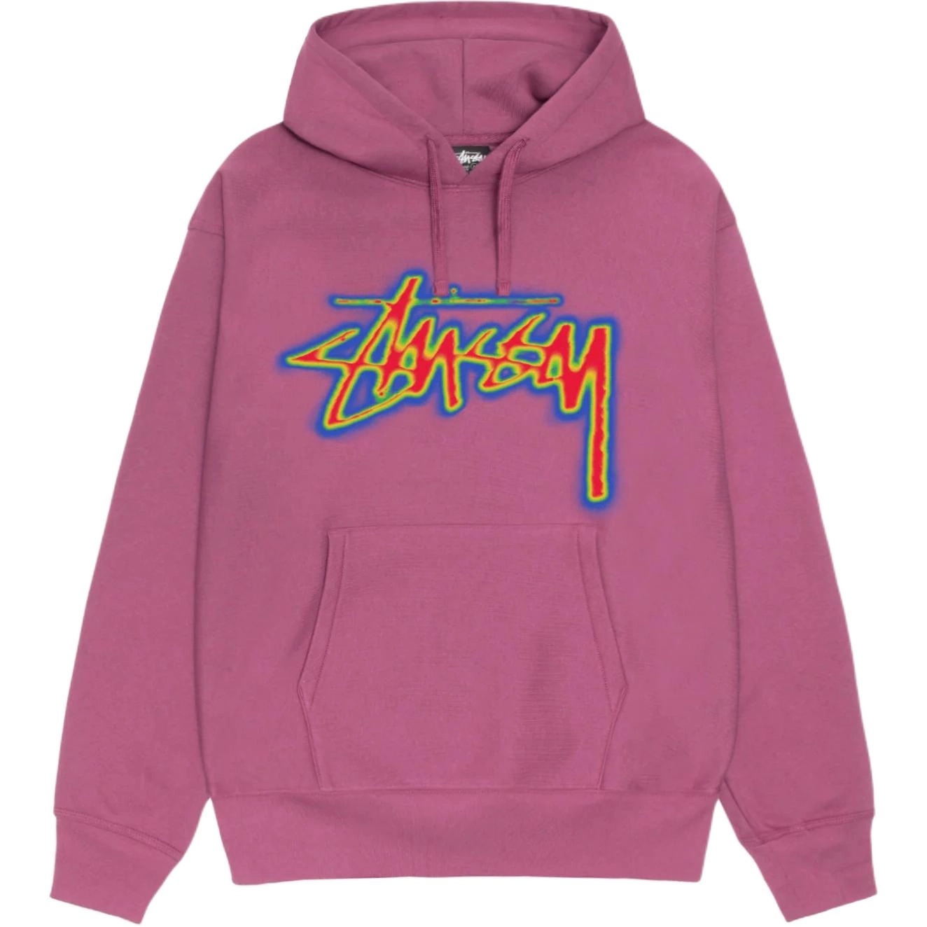 Stussy SS24 THERMAL STOCK HOODIE Logo