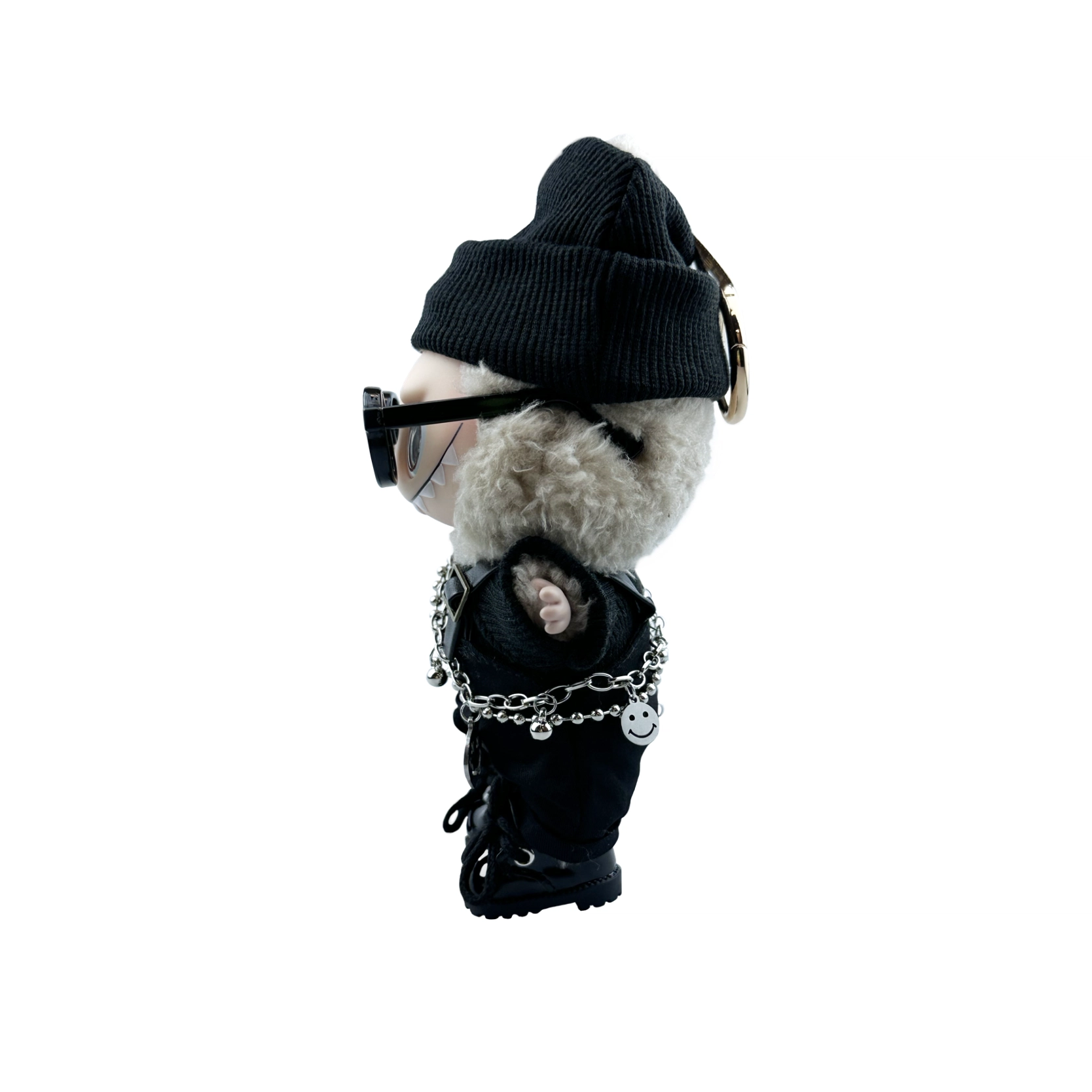 POP MART Labubu THEMONSTERS ALL BALCK Crush 17cm