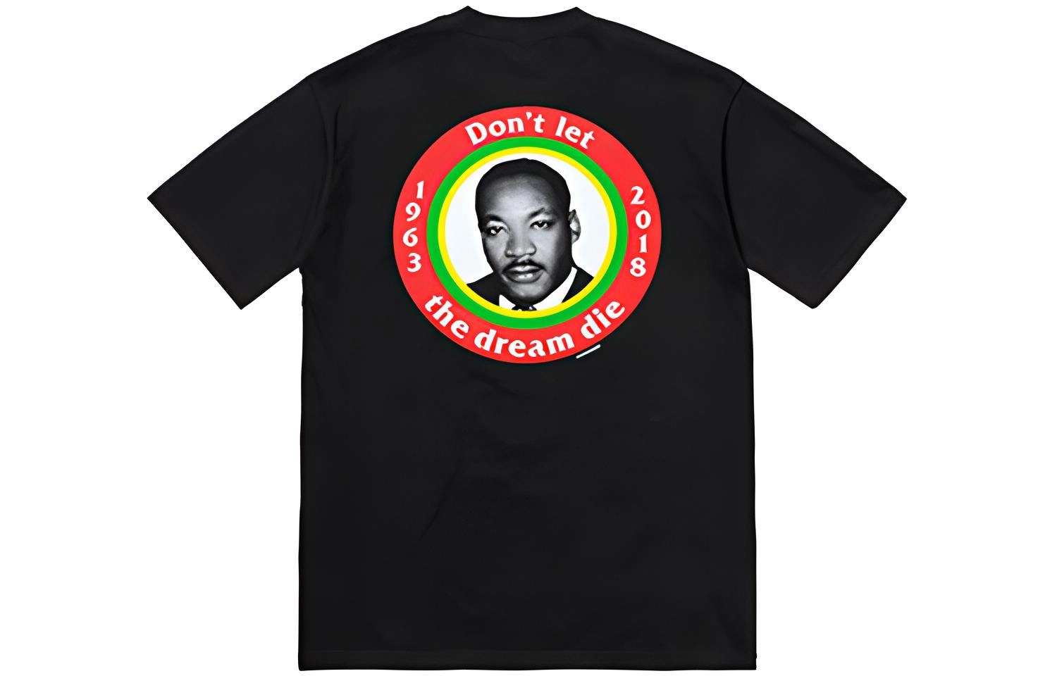 Supreme SS18 MLK Dream Tee Black T