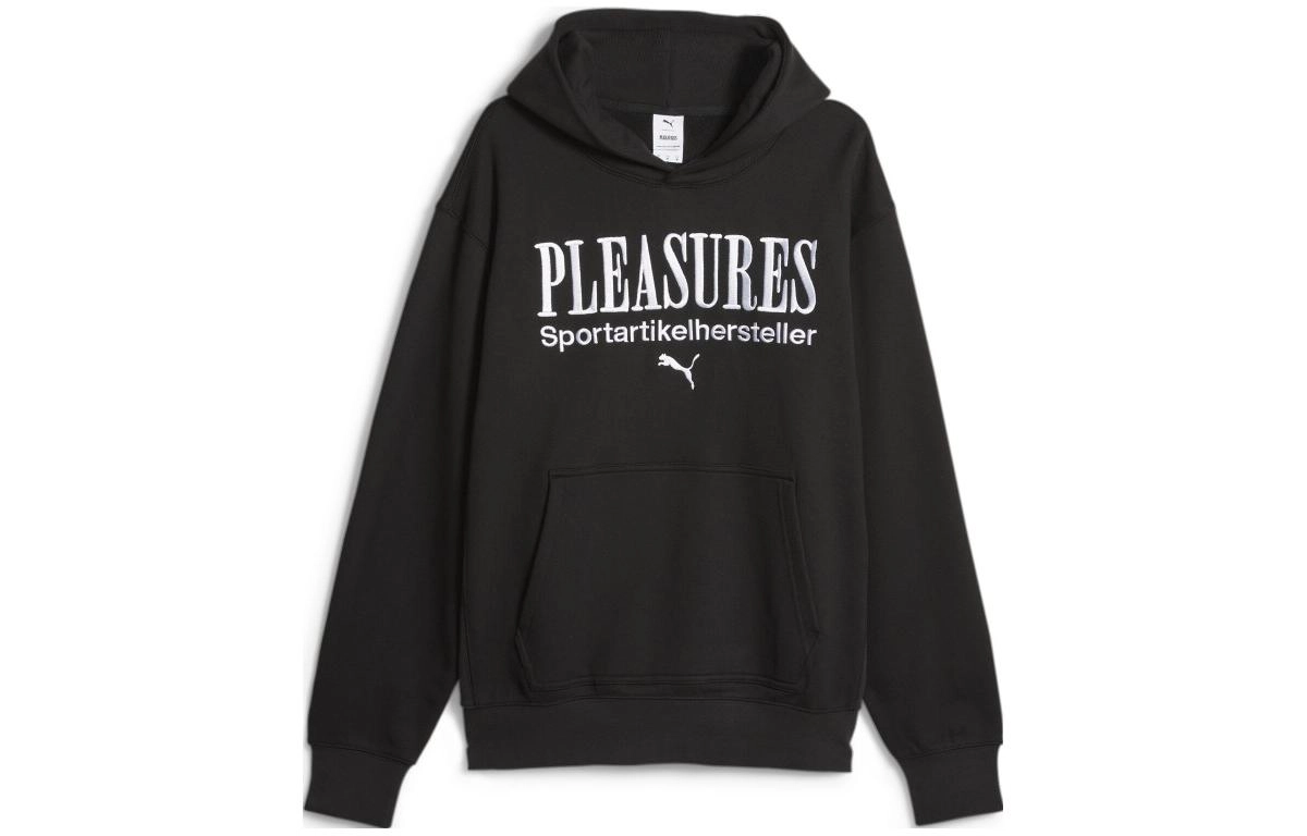 PUMA x PLEASURES Graphic Hoodie Sweatshirt Logo
