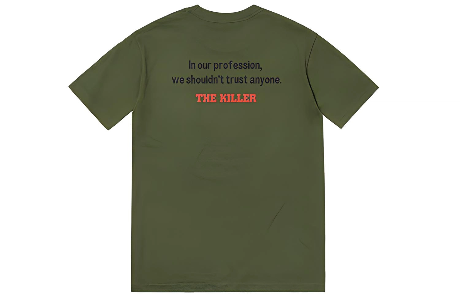 Supreme FW18 The Killer Trust Tee Olive T