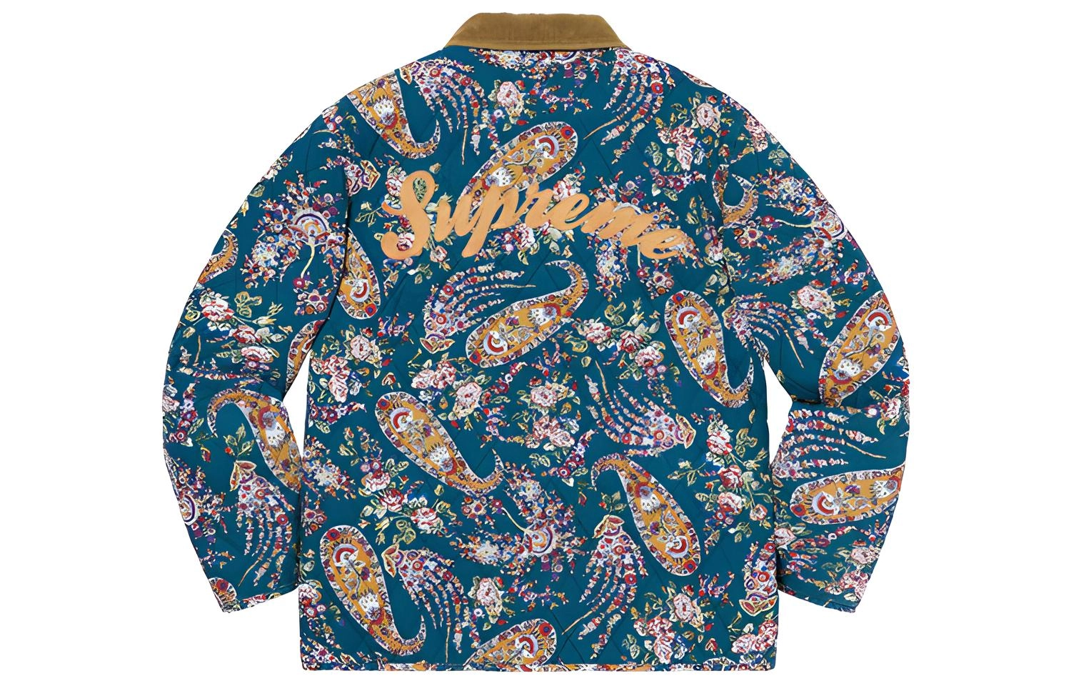 Supreme FW19 Week 4 Quilted Paisley Jacket