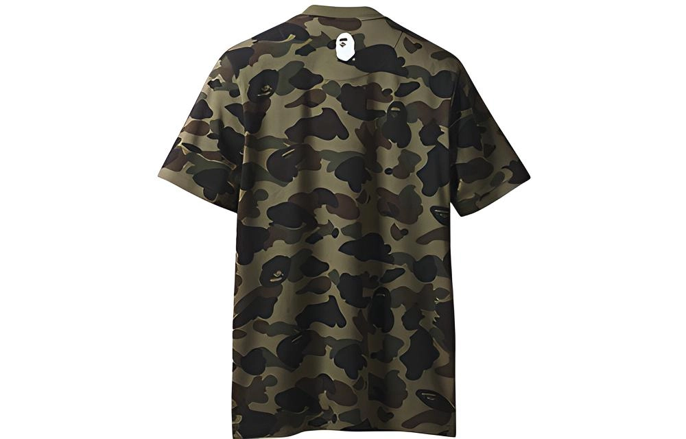 Bape x adidas originals adicolor Tee Olive Cargo LogoT