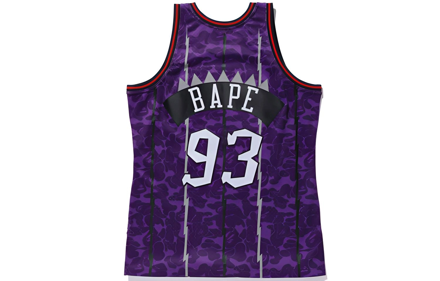 A BATHING APE Bape Raptors Camo Basketball Tanktop 98-99 93