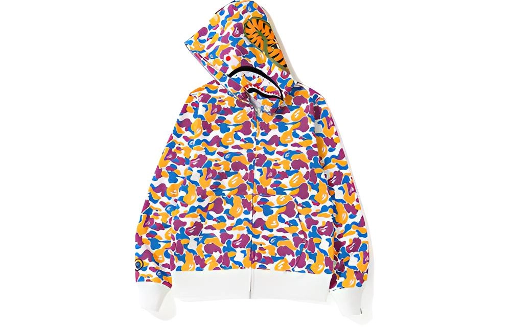 A BATHING APE STORE LA 1ST ANNIV SHARK FULL ZIP HOODIE LA
