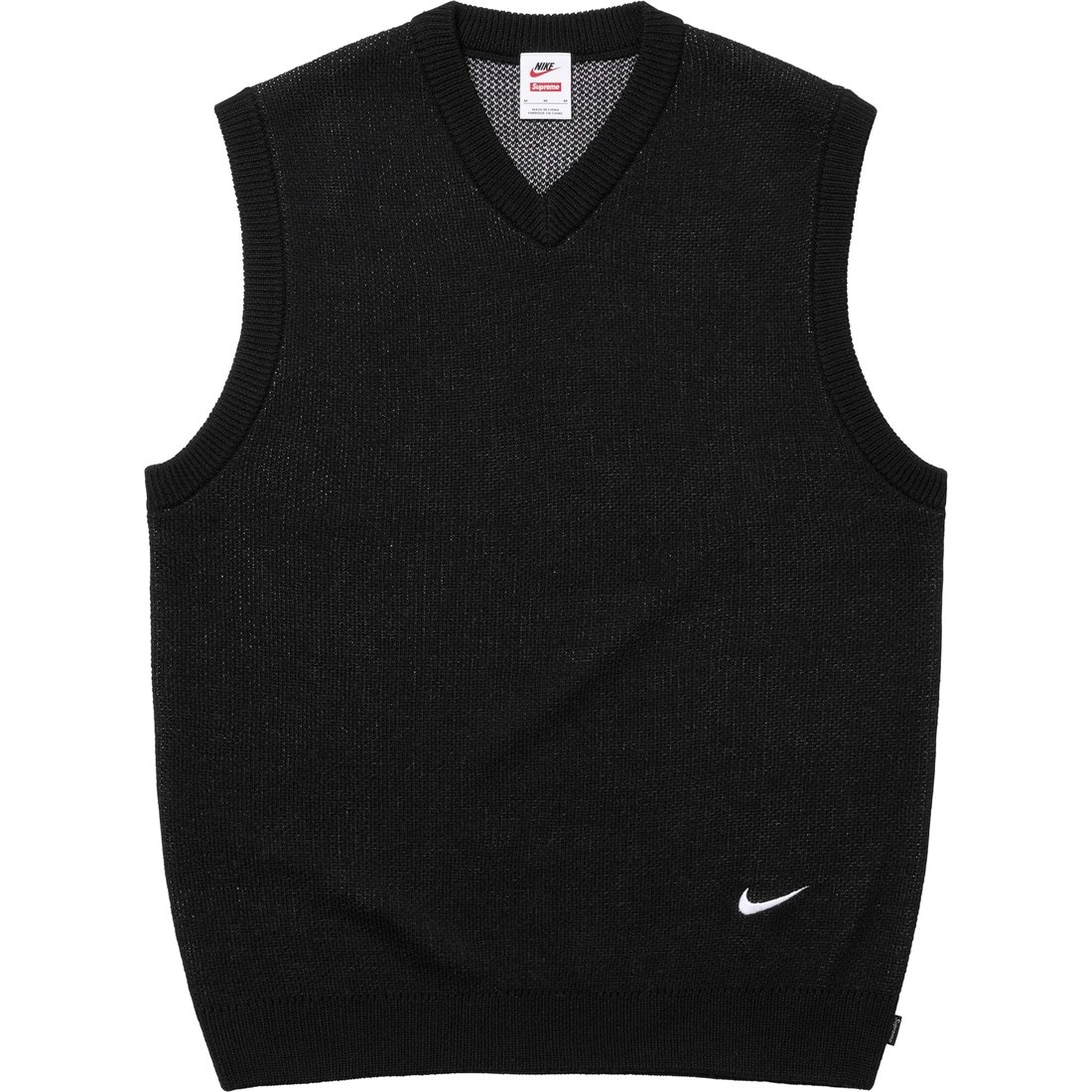 Supreme x Nike SS25 WEEK4 Sweater Vest logo