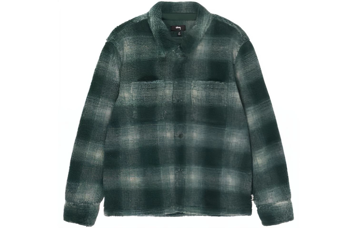 Stussy SS23 PLAID SHERPA SHIRT