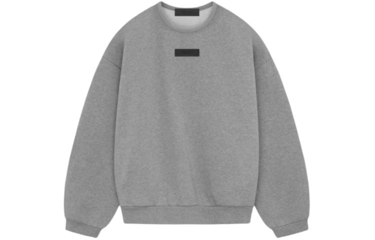 Fear of God Essentials SS24 Crewneck Sweater Dark Heather Oatmeal