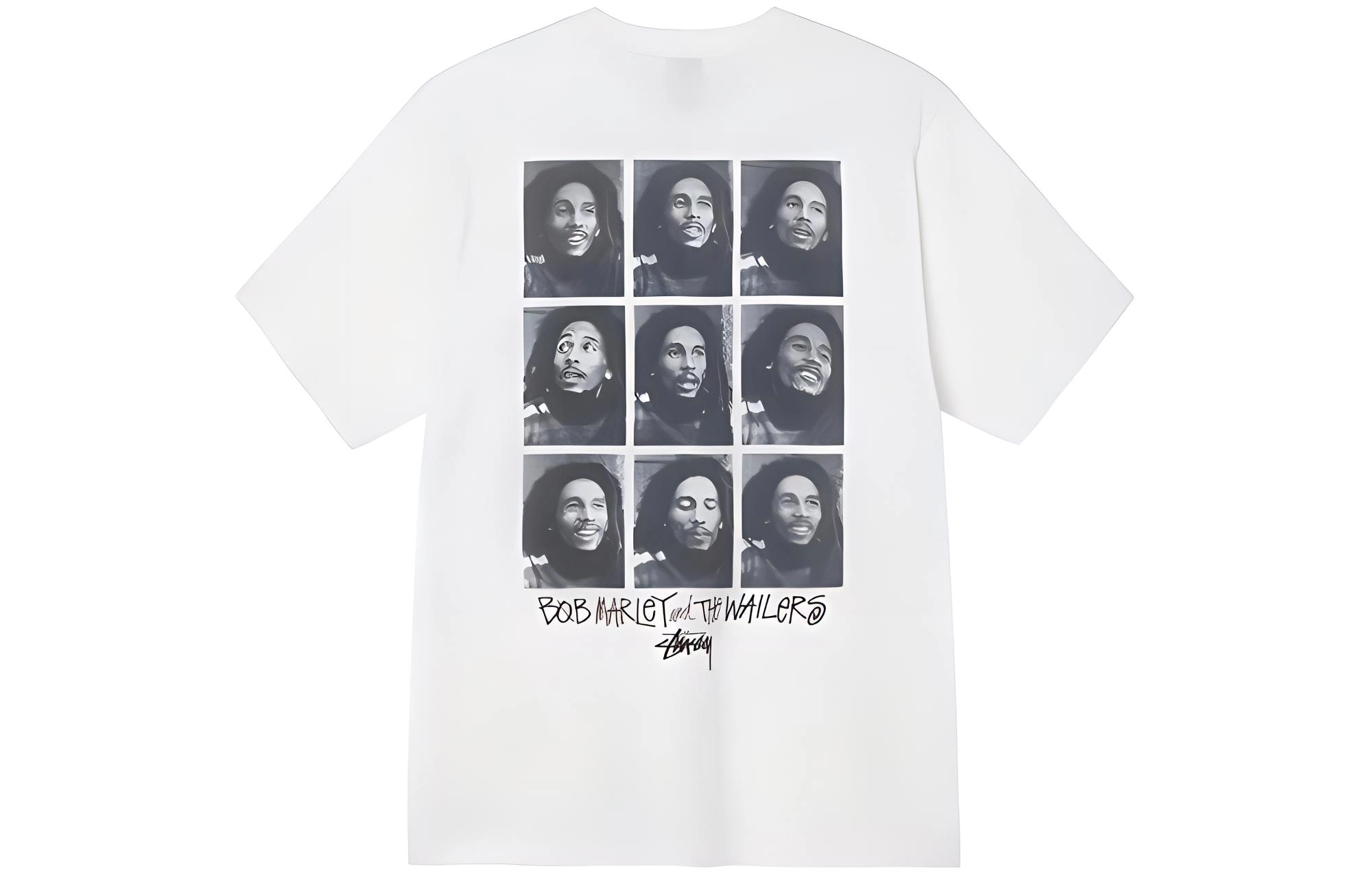 Stussy x Bob Marley The Wailers Gear Bob Frames Tee T