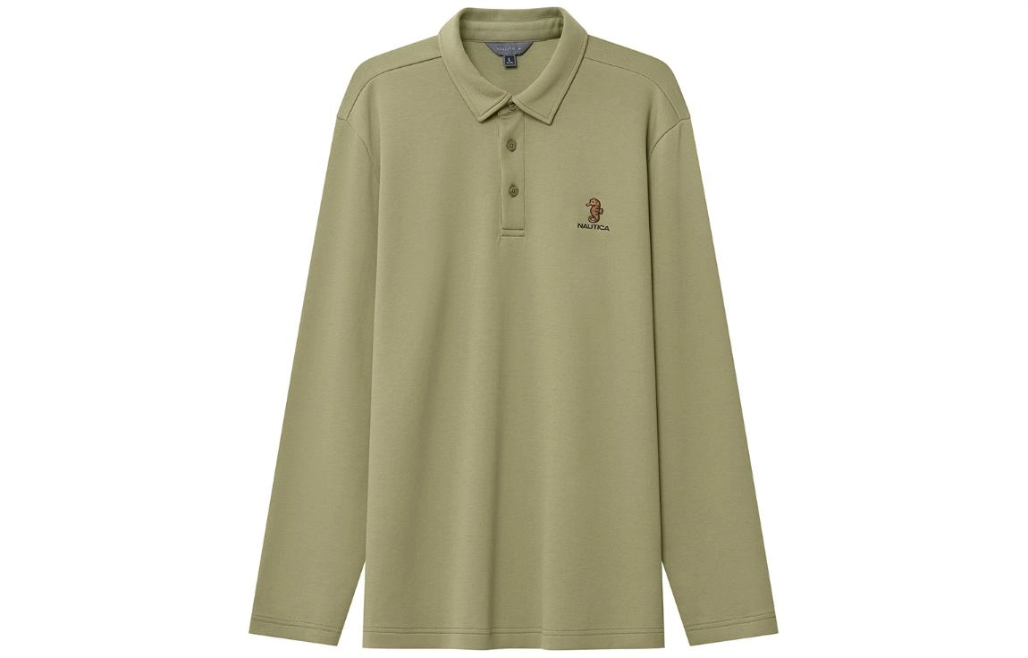 nautica white sail Polo