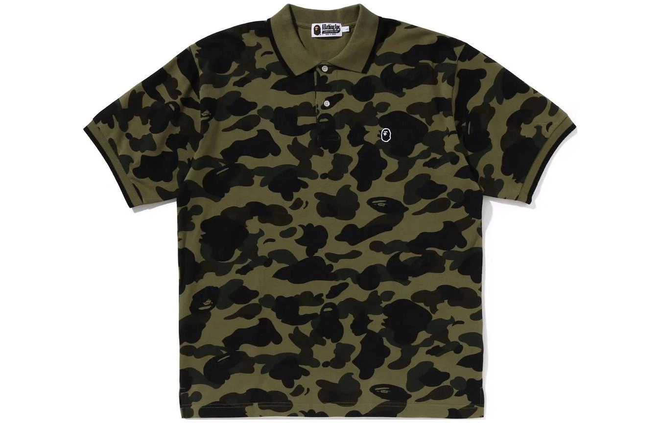 A BATHING APE SS24 1ST CAMO Polo