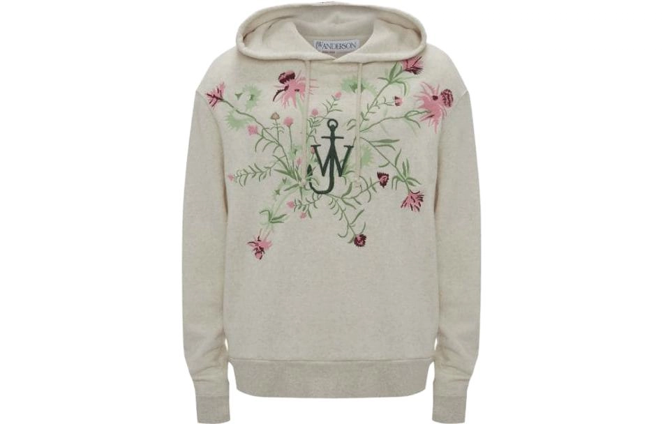 JW Anderson Embroidered Hoodie - Pol Anglada Artwork